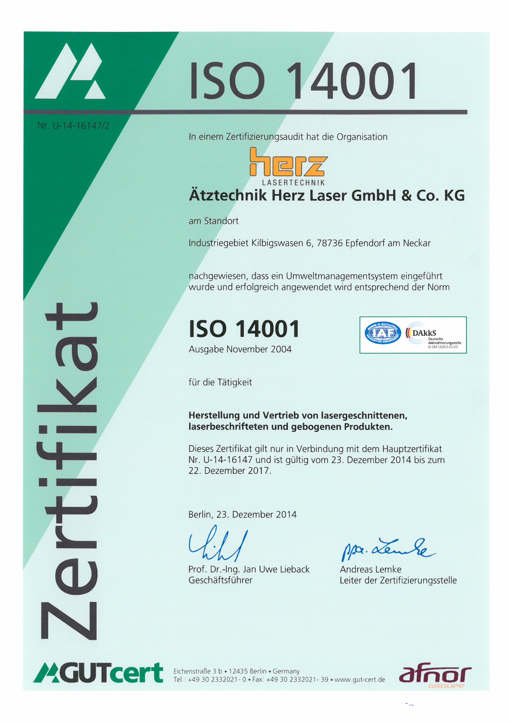 Lasertechnik Herz GmbH & Co. KG – Bild 6