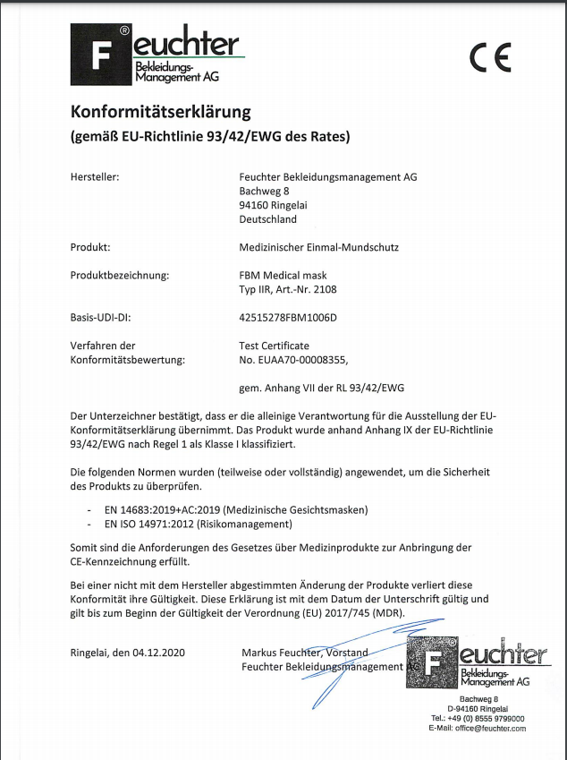 Feuchter Bekleidungsmanagement AG – Bild 5